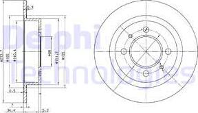 Delphi BG3126 - Jarrulevy inparts.fi