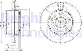 Delphi BG3172 - Jarrulevy inparts.fi