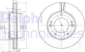 Delphi BG3858 - Jarrulevy inparts.fi