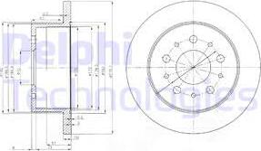 Delphi BG3853 - Jarrulevy inparts.fi