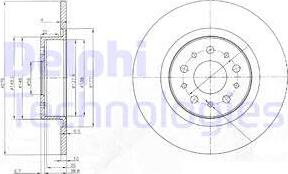 Delphi BG3857 - Jarrulevy inparts.fi