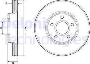 Delphi BG3868 - Jarrulevy inparts.fi