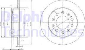 Delphi BG3862 - Jarrulevy inparts.fi