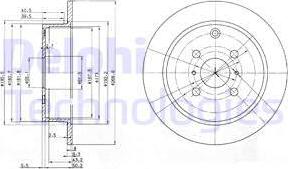 Delphi BG3867 - Jarrulevy inparts.fi