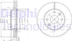 Delphi BG3802 - Jarrulevy inparts.fi