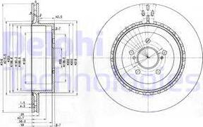 Delphi BG3819 - Jarrulevy inparts.fi