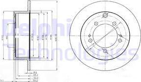 Delphi BG3815 - Jarrulevy inparts.fi