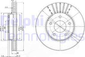 Delphi BG3816 - Jarrulevy inparts.fi