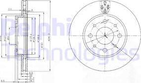 Delphi BG3839 - Jarrulevy inparts.fi