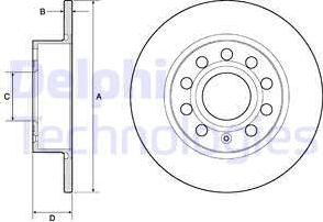 Delphi BG3834 - Jarrulevy inparts.fi