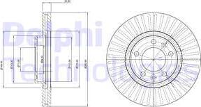 Delphi BG3835 - Jarrulevy inparts.fi