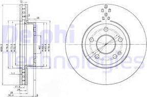 Delphi BG3838C-18B1 - Jarrulevy inparts.fi