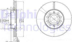 Delphi BG3833-C - Jarrulevy inparts.fi