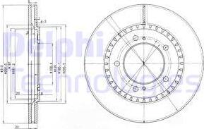 Delphi BG3821 - Jarrulevy inparts.fi