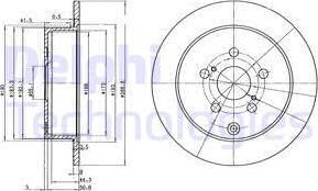 Delphi BG3822 - Jarrulevy inparts.fi