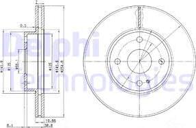 Delphi BG3393 - Jarrulevy inparts.fi