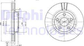 Delphi BG3347 - Jarrulevy inparts.fi