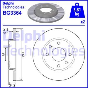 Delphi BG3364 - Jarrulevy inparts.fi