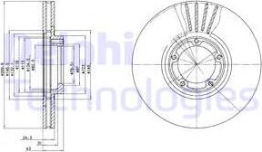 Kavo Parts 37376 - Jarrulevy inparts.fi