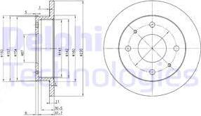 Delphi BG3337 - Jarrulevy inparts.fi