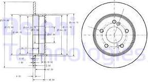 Delphi BG3326C - Jarrulevy inparts.fi