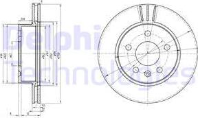 Delphi BG3296 - Jarrulevy inparts.fi