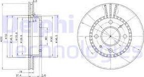 Delphi BG3206 - Jarrulevy inparts.fi