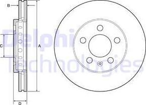 Delphi BG3208 - Jarrulevy inparts.fi