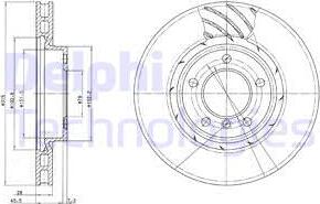 Delphi BG3215 - Jarrulevy inparts.fi