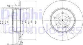 Delphi BG3239 - Jarrulevy inparts.fi