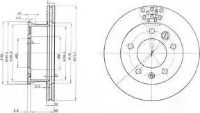 Delphi BG3236C - Jarrulevy inparts.fi