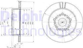 Delphi BG3230 - Jarrulevy inparts.fi