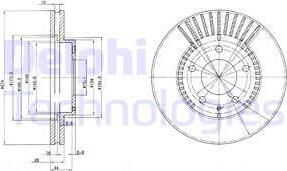 Delphi BG3232 - Jarrulevy inparts.fi