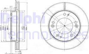 Delphi BG3226 - Jarrulevy inparts.fi