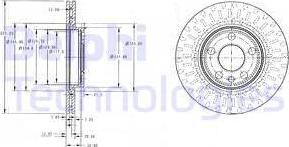 Delphi BG3222 - Jarrulevy inparts.fi