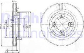 Delphi BG3272 - Jarrulevy inparts.fi