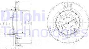 Delphi BG3794 - Jarrulevy inparts.fi