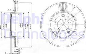 Delphi BG3792 - Jarrulevy inparts.fi