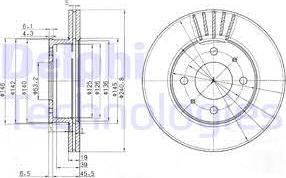 Delphi BG3749 - Jarrulevy inparts.fi