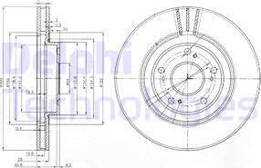 Delphi BG3747 - Jarrulevy inparts.fi