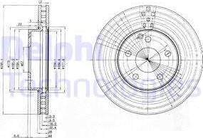 Delphi BG3755C - Jarrulevy inparts.fi