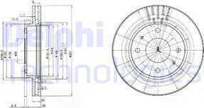 Delphi BG3750 - Jarrulevy inparts.fi