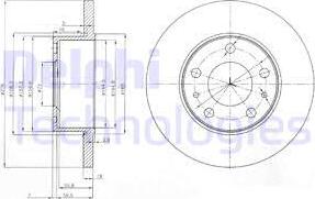 Delphi BG3751 - Jarrulevy inparts.fi