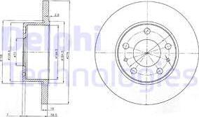 Delphi BG3753 - Jarrulevy inparts.fi