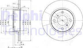 Delphi BG3769 - Jarrulevy inparts.fi