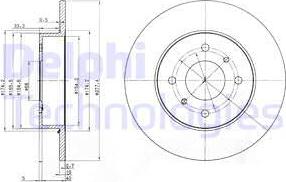 Delphi BG3764 - Jarrulevy inparts.fi