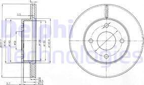 Delphi BG3763 - Jarrulevy inparts.fi