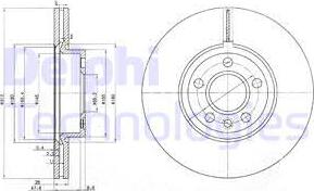 Delphi BG3719 - Jarrulevy inparts.fi