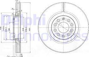 Delphi BG3714-C - Jarrulevy inparts.fi