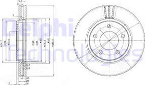 Delphi BG3715 - Jarrulevy inparts.fi